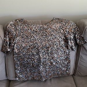 Sequin top